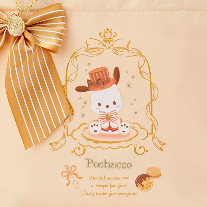 Sanrio Pochacco Tote Bag Tea Room Design Durable and Spacious 800023