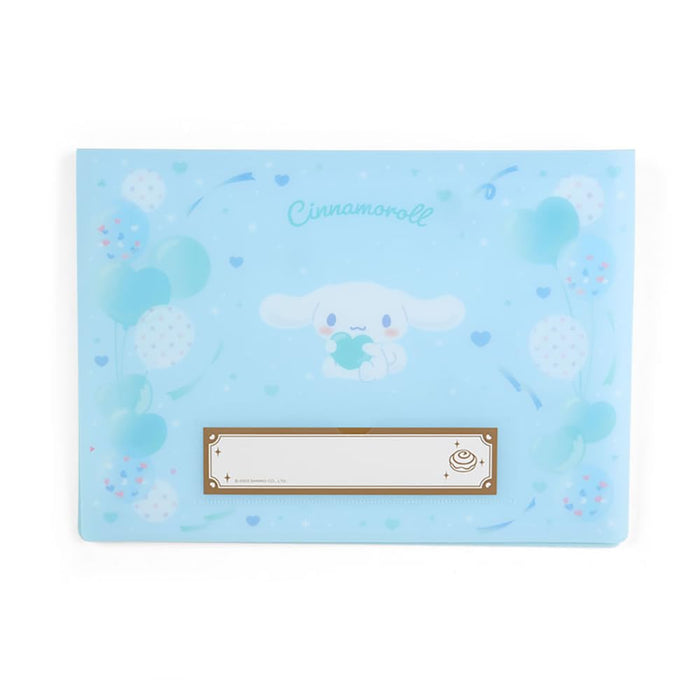 Classeur de poche Sanrio Cinnamoroll 20 x 28 cm Organiseur de personnages