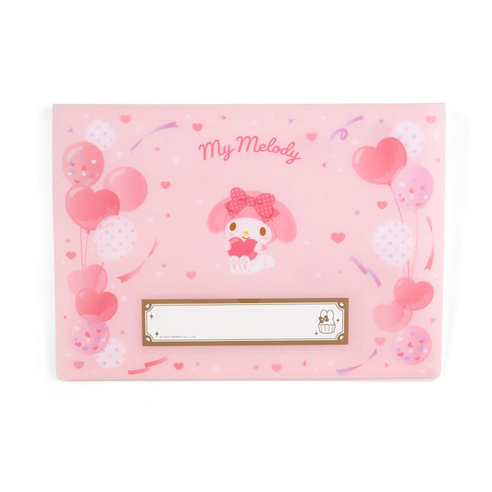 Sanrio My Melody Pocket File 20x28cm Character Organizer