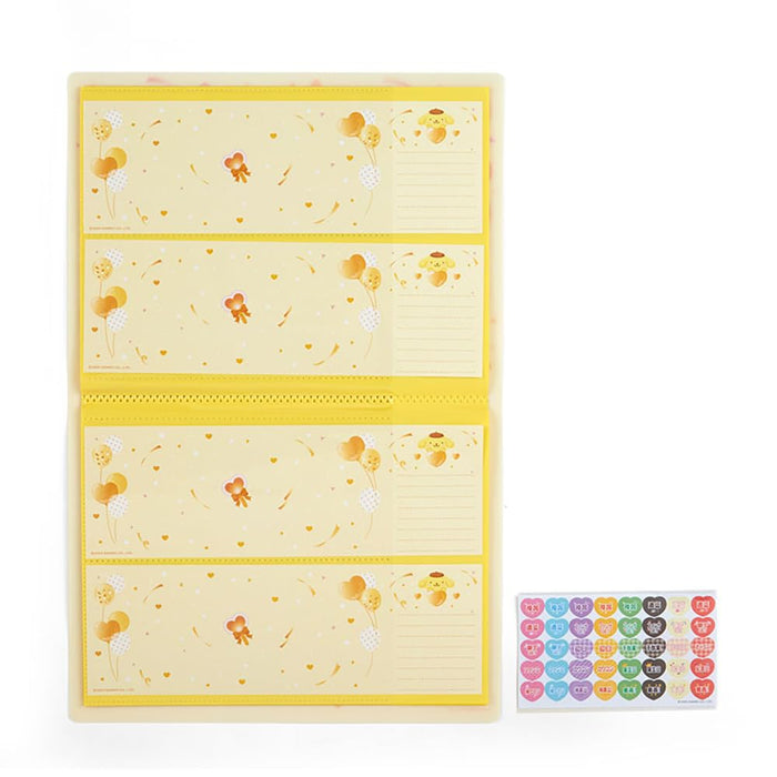 Sanrio Pocket File 20x28cm - Pompompurin Character Organizer Folder