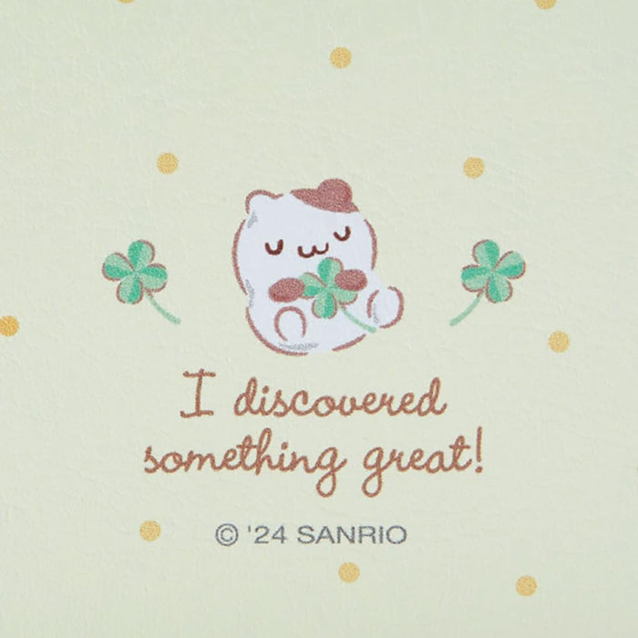 Miroir de poche compact Pompompurin de Sanrio 6 x 6 x 0,9 cm - Accessoire New Life