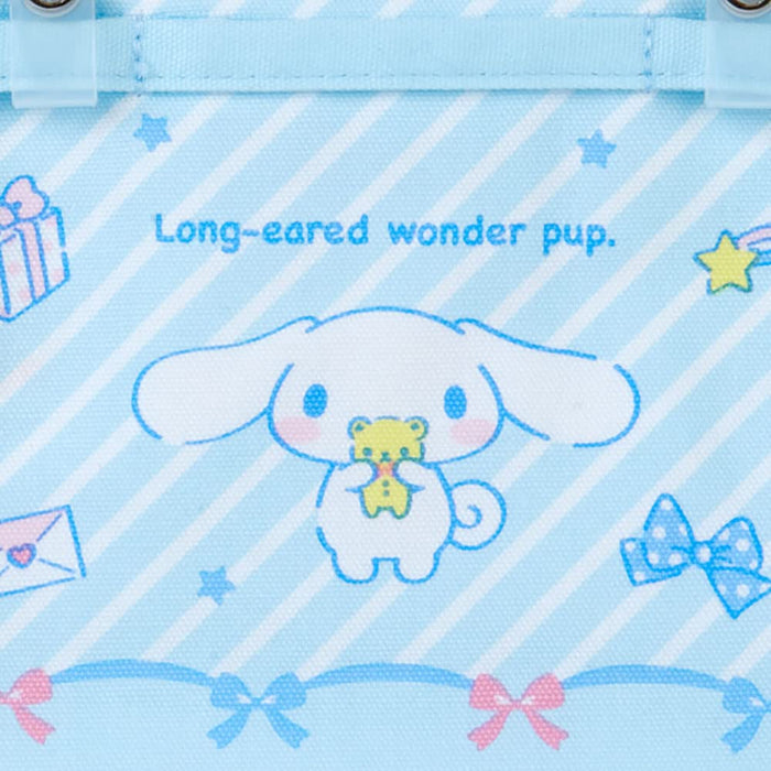 Sanrio Cinnamoroll Pocket Pouch Clip with Name Space - Made in Japan