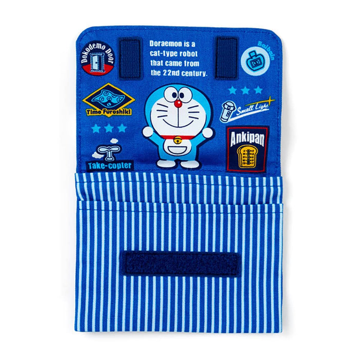 Sanrio Doraemon Pocket Pouch Clip Made in Japan with Name Space