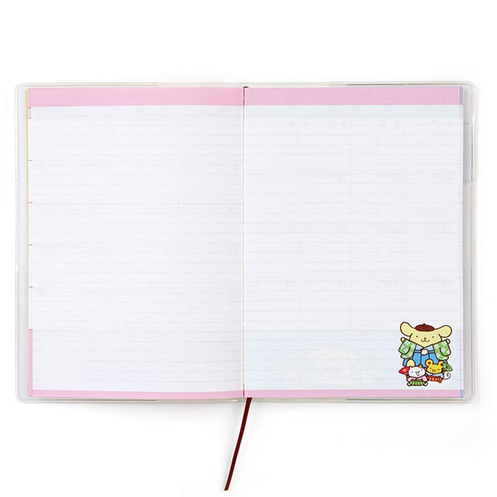 Carnet de rendez-vous Sanrio Pompompurin B6 2021 - Adorable agenda pour tous les âges