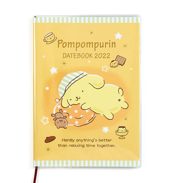 Sanrio Pompompurin B6 Date Book 2022 Planner 749699