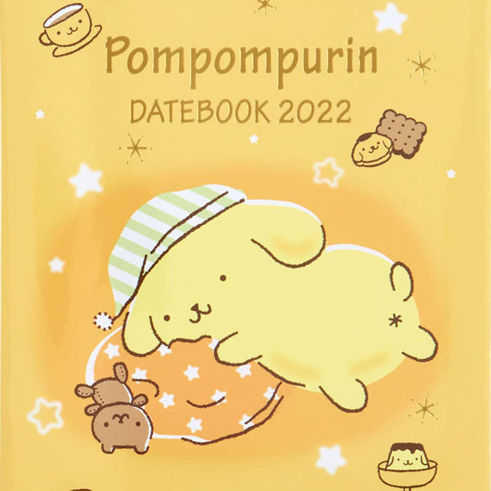 Sanrio Pompompurin B6 Terminkalender 2022 Planer 749699