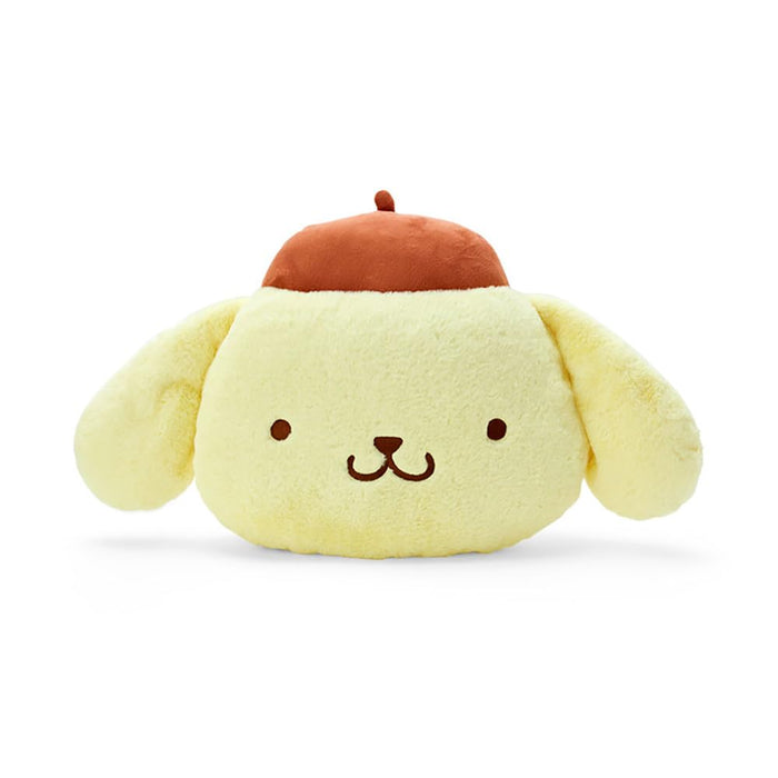 Coussin en peluche en forme de visage de Sanrio Pompompurin