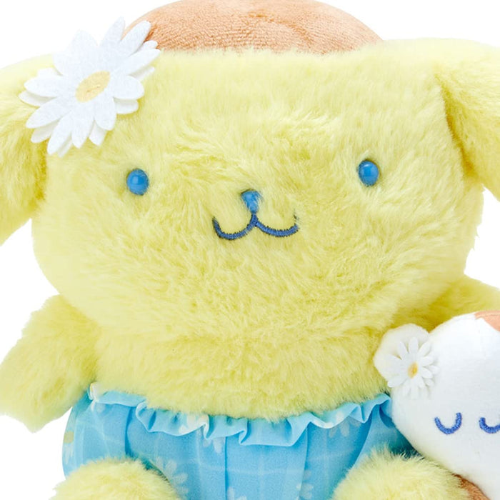 Peluche Sanrio Pompompurin Daisy - Peluche à collectionner, douce et mignonne