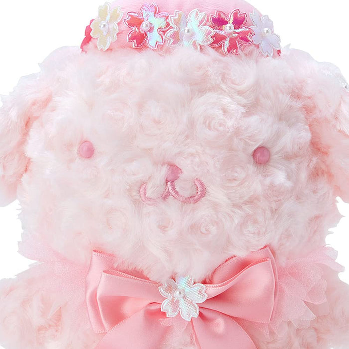 Peluche Pompompurin Sakura de Sanrio - Objet de collection doux et câlin