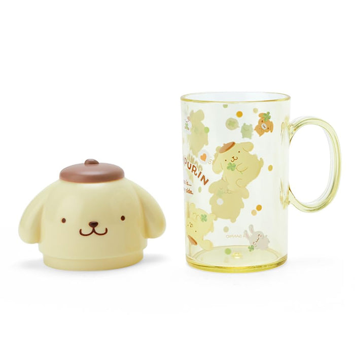 Sanrio Pompompurin Toothbrush and Cup Set - 12x7x5 cm Character Set