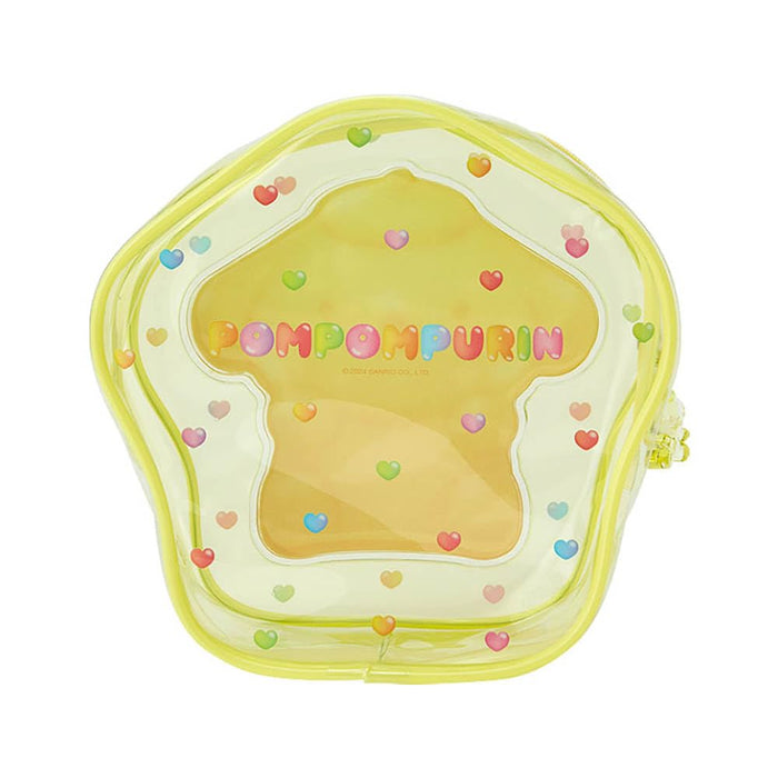 Pochette Sanrio Pompompurin Bonbons Gélifiés 17,5x8x17cm Organisateur Mignon