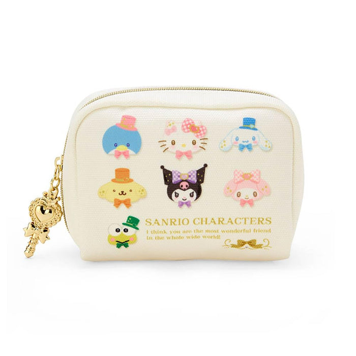 Sanrio Pouch Sanrio Characters 13x6x10 Cm Polyester Cotton