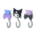 Sanrio Kuromi S-Hooks Set of 3 - Durable ABS Resin Hangers