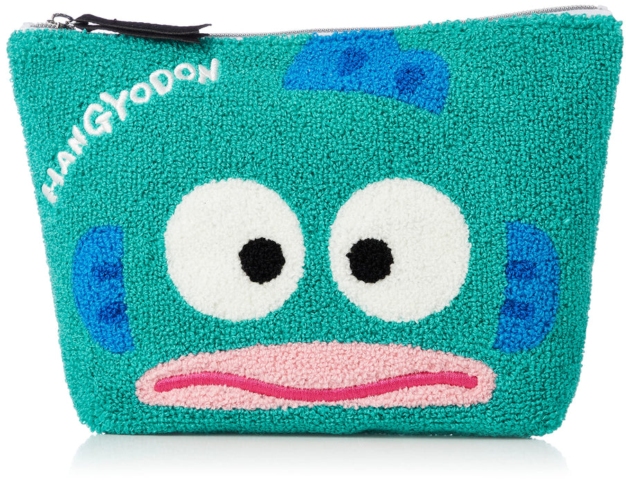 Sanrio Hangyodon Sagara Pouch Turquoise - Cute and Durable Essentials Bag