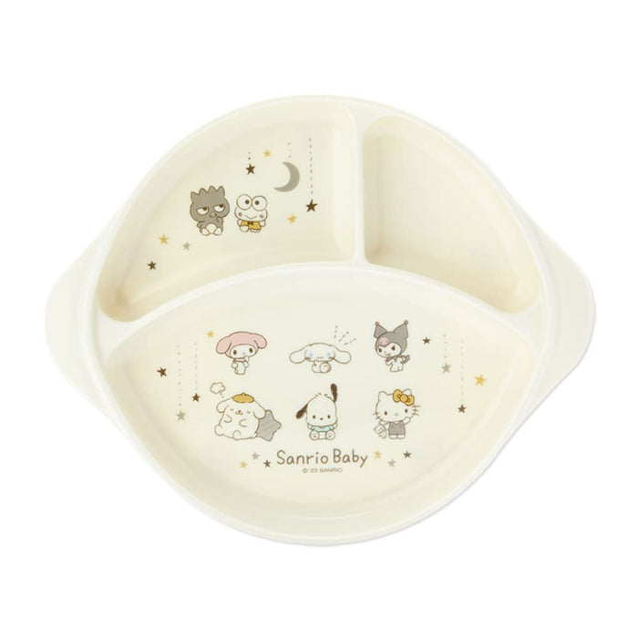 Assiette à déjeuner pour enfants Sanrio Baby Characters Plateau à repas durable 693685