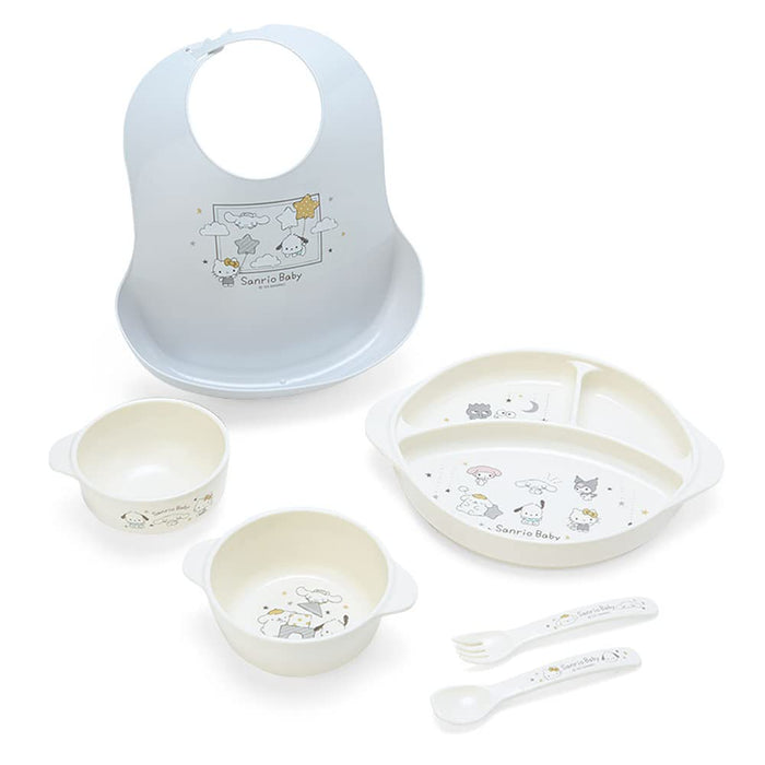 Sanrio Baby Characters Tableware Set 693421 Durable and Safe for Kids