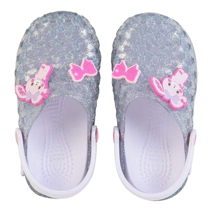 Sanrio Bonbon Ribbon Clear Sandals 18Cm for Kids