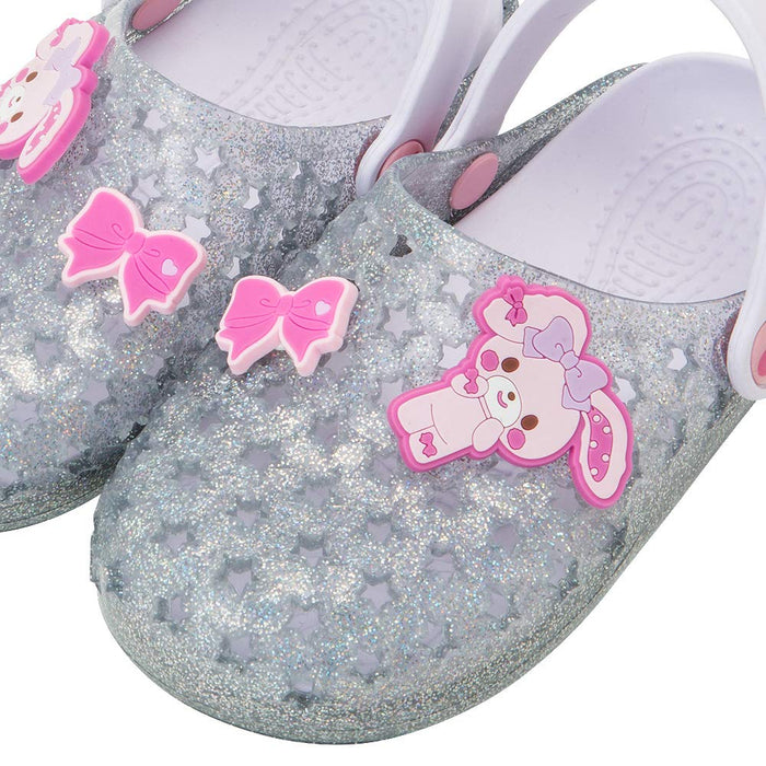 Sanrio Bonbon Ribbon Transparente Sandalen 18 cm für Kinder