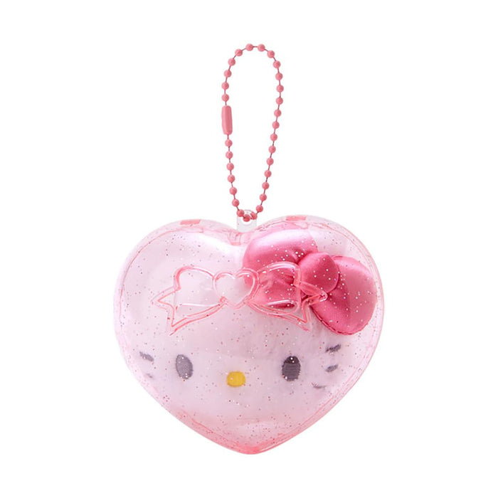 Sanrio Hello Kitty 3D-Maskottchenhalter, klar, prall, 7 x 8 x 5 cm, Charakter