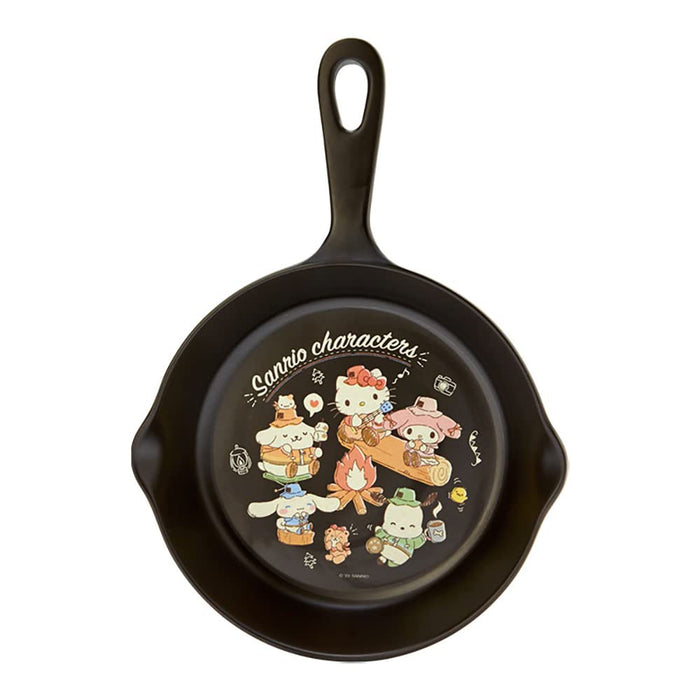 Sanrio Characters Melamine Plate Cute Camp 124648 Durable Kids Dish.