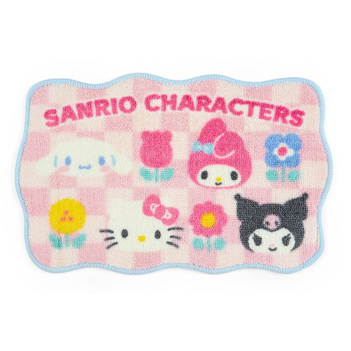 Sanrio Characters Mini-Raummatte, Pastell-Karomuster, 35 x 55 cm