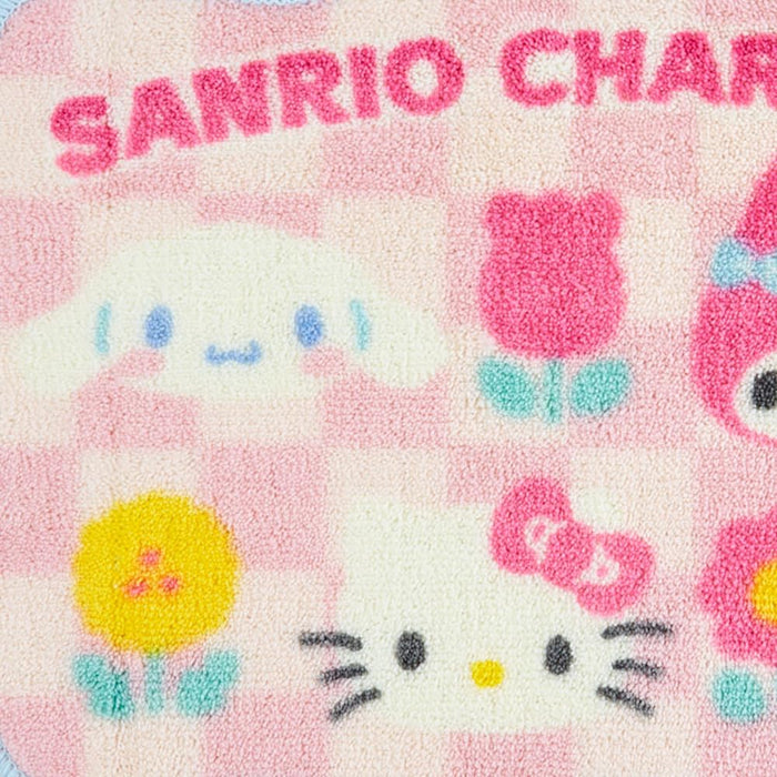 Sanrio Characters Mini-Raummatte, Pastell-Karomuster, 35 x 55 cm