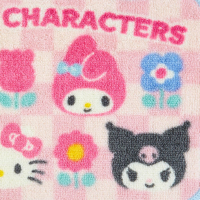 Tapis de chambre Mini Personnages Sanrio Pastel Checker 35x55cm