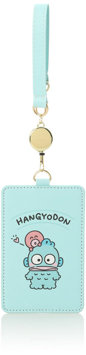 Sanrio Hangyodon Turquoise Pass Case for Women Hg-Pas01