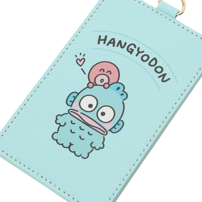 Sanrio Hangyodon Turquoise Pass Case for Women Hg-Pas01