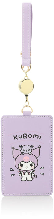 Sanrio Kuromi Purple Pass Case for Women - Sanrio Characters Ku-Pas01