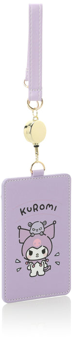 Sanrio Kuromi Purple Pass Case for Women - Sanrio Characters Ku-Pas01