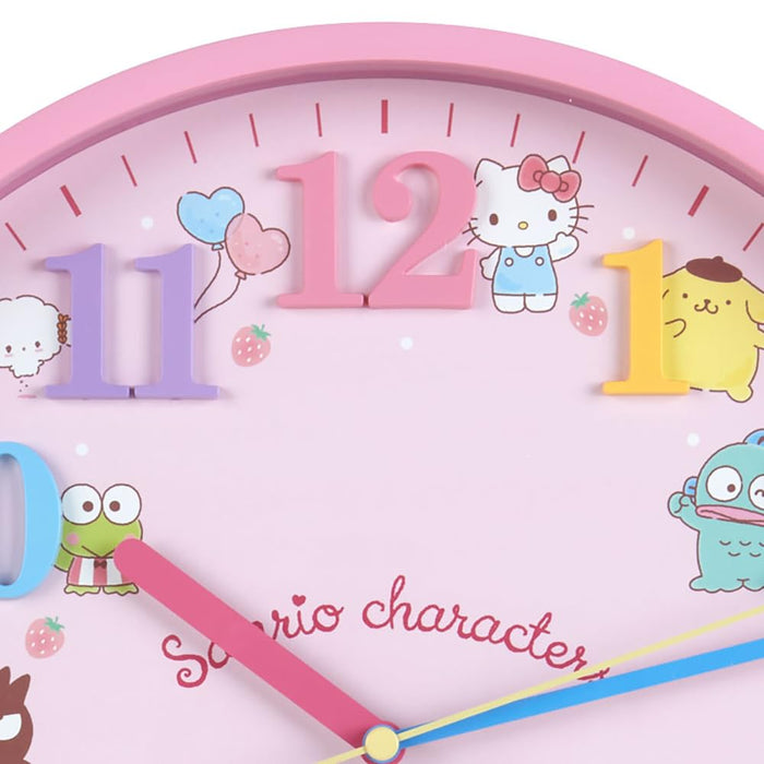 Sanrio Characters Wall Clock 29.5x29.5cm Cute Decor Clock