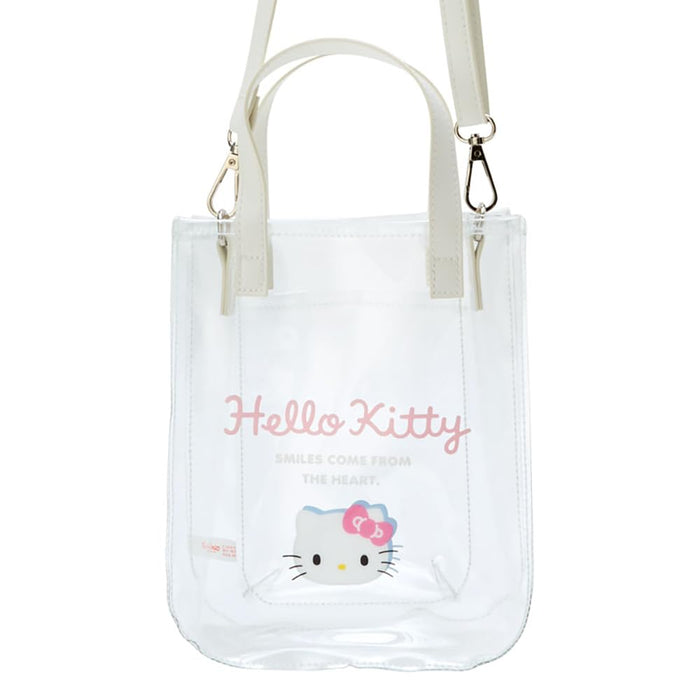 Sac bandoulière transparent Sanrio Hello Kitty 21x17x7,5 cm Personnage 181455