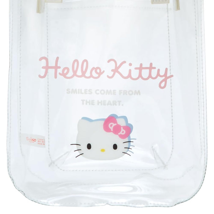 Sac bandoulière transparent Sanrio Hello Kitty 21x17x7,5 cm Personnage 181455