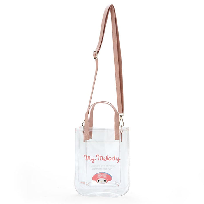 Sanrio Clear Shoulder Bag My Melody 21x17x7.5 cm Character Bag