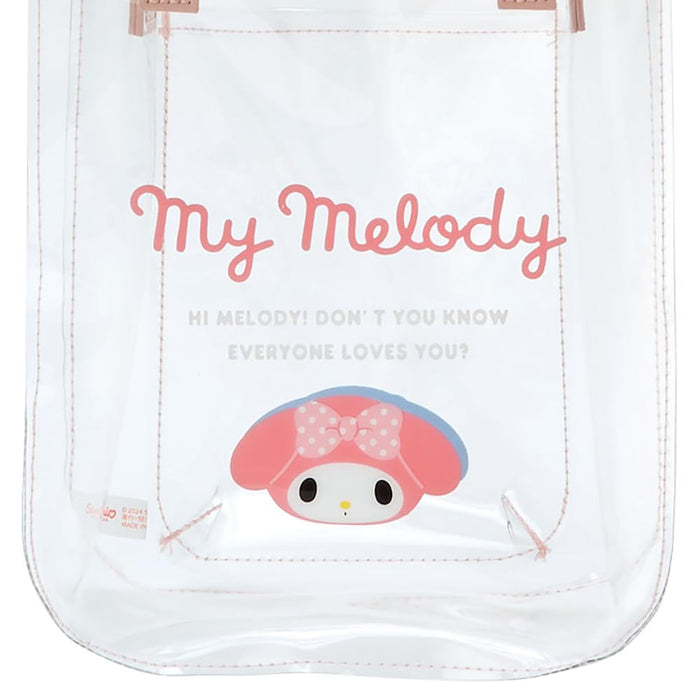 Sanrio Clear Shoulder Bag My Melody 21x17x7.5 cm Character Bag