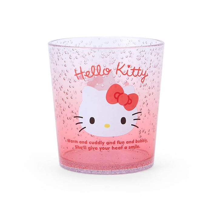 Sanrio Hello Kitty 300 ml transparenter Becher für Kinder und Erwachsene