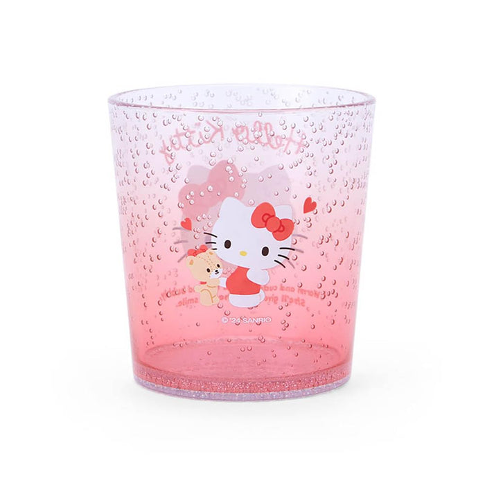 Sanrio Hello Kitty 300 ml transparenter Becher für Kinder und Erwachsene