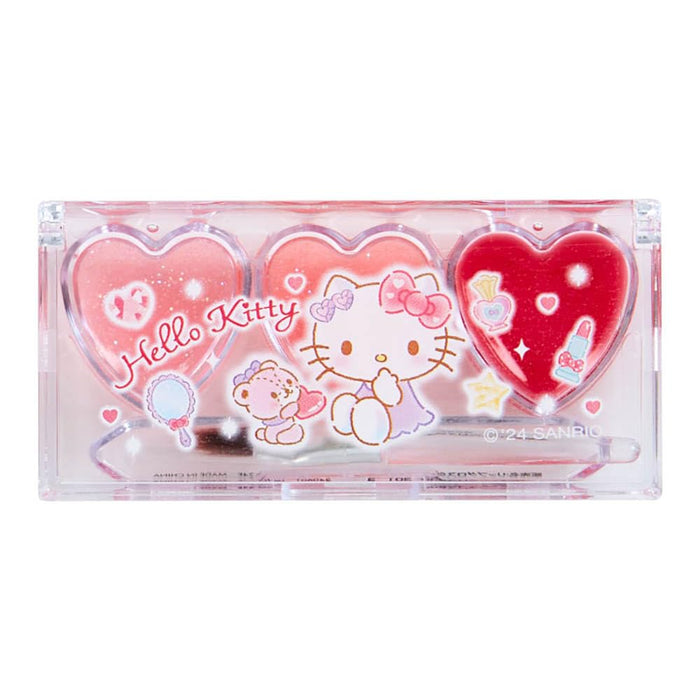 Coffret rouge à lèvres et gloss colorés Hello Kitty de Sanrio - 844080