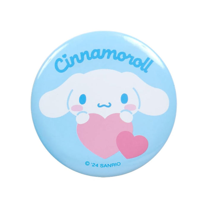 Sanrio Cinnamoroll Mini Pouch with Badge - Colorful Heart Series 3rd Edition