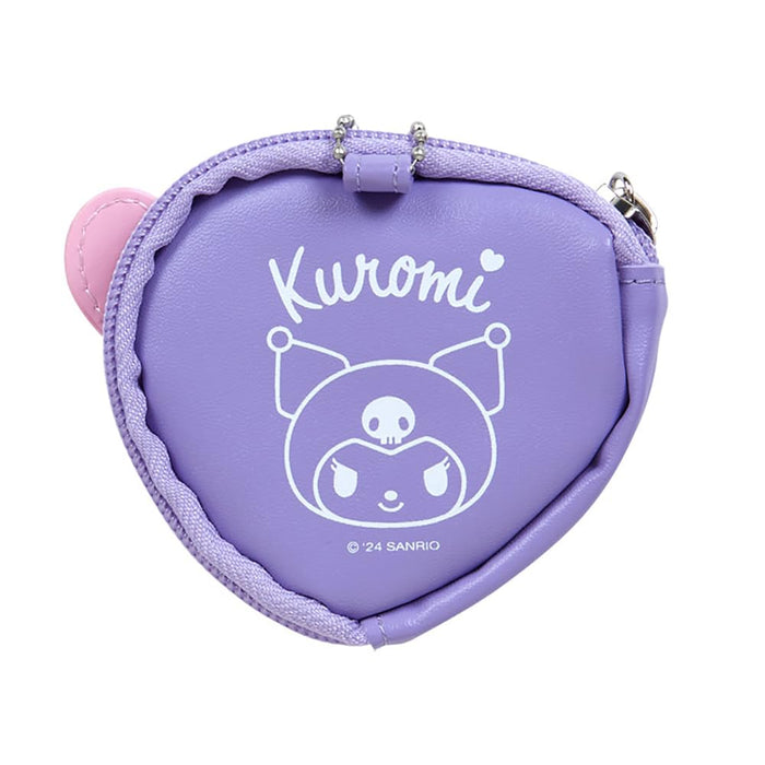 Sanrio Kuromi Mini Pouch with Badge Colorful Heart Series 3rd Edition