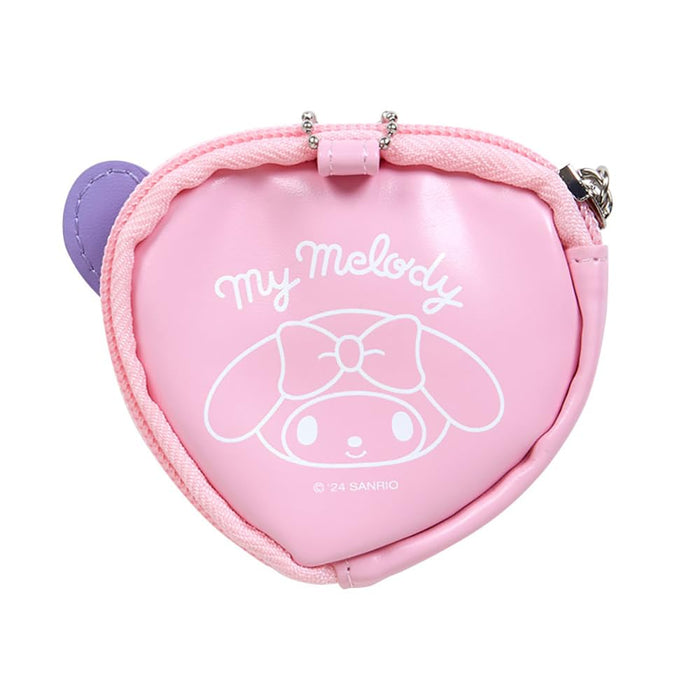 Sanrio Mini Pouch with Badge Colorful Heart Series My Melody 3rd Edition