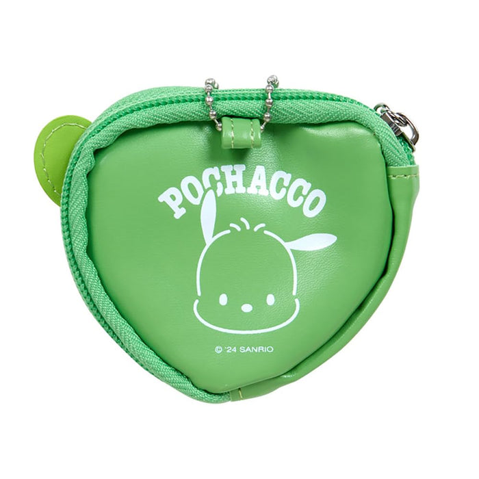 Sanrio Mini Pouch with Badge Pochacco Colorful Heart Series 3rd Edition