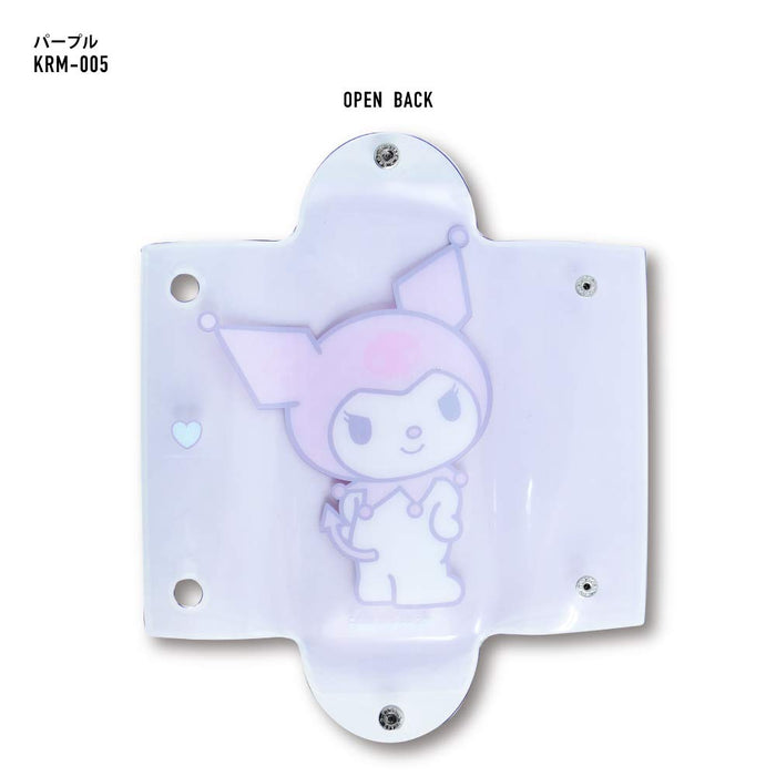 Sanrio Kuromi Purple Clear Large Pencil Case & Accessory Organizer