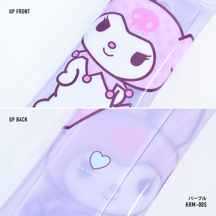 Sanrio Kuromi Purple Clear Large Pencil Case & Accessory Organizer