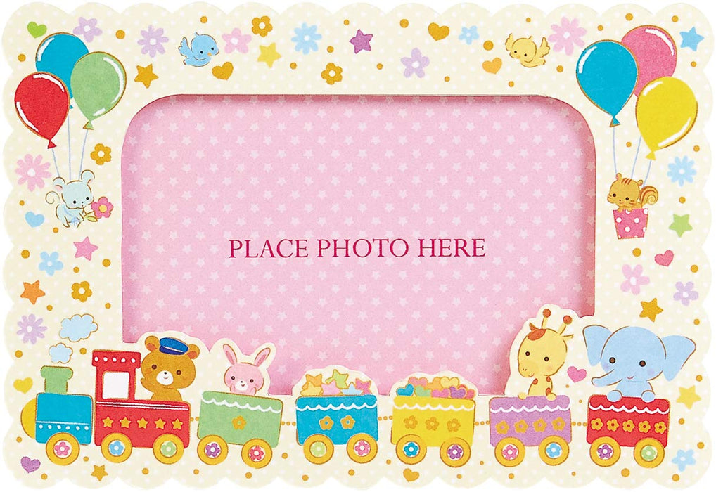 Cadre photo Sanrio L 227 - Thème animaux et trains