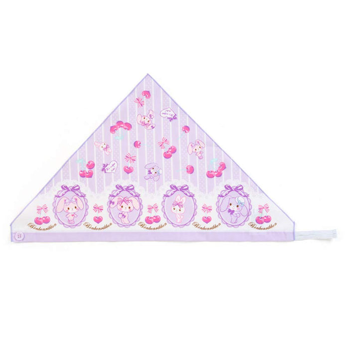 Bandana à pompons et ruban cerises Sanrio pour enfants