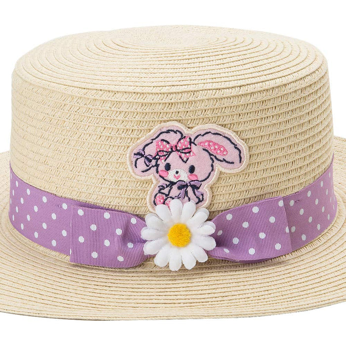 Bonnet pour enfant avec pompon et ruban Sanrio - Design tressé élégant