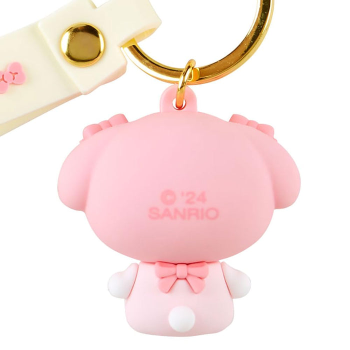 Porte-clés 3D My Melody de Sanrio 4 cm x 4,4 cm x 2,9 cm