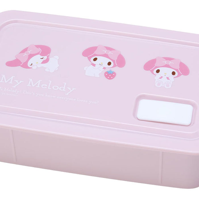 Boîte à lunch Sanrio My Melody 18 x 9,5 cm | Idéale pour les déjeuners de la nouvelle vie